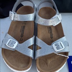 Birkenstock Rio Kids Magic Galaxy Silver